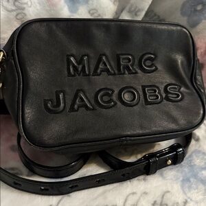 Marc Jacobs Crossbody Bag with pattern leather strap preowned